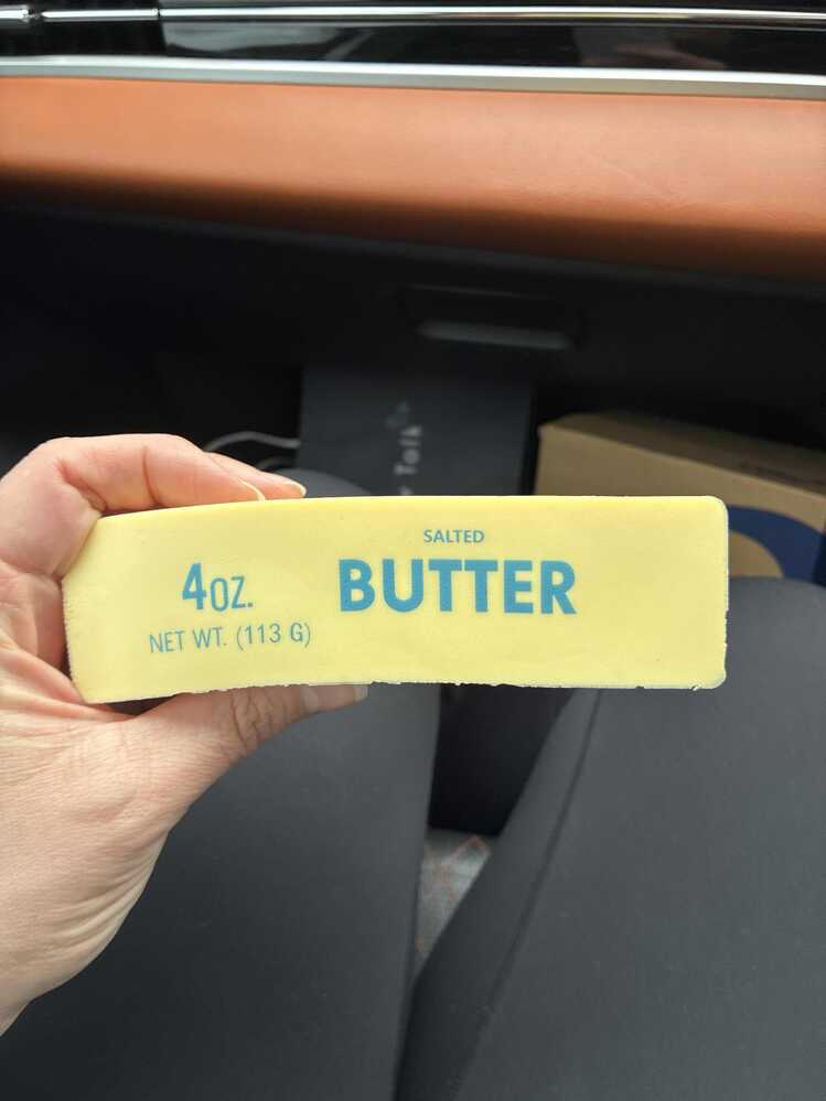 Soft Butter Stick Stress Toy