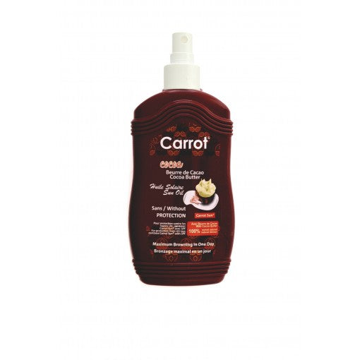 CARROT SUN COCOA BUTTER TANNING OIL